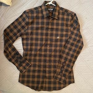 NWT Express Men’s Long-sleeve Polo Dress Shirt